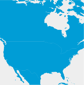 US Canada highlighted